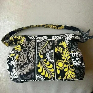 Vera Bradley Baroque Mini Shoulder Purse multiple pockets inside and two outside